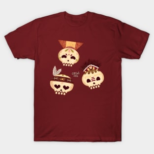 Cute nusantara skull T-Shirt